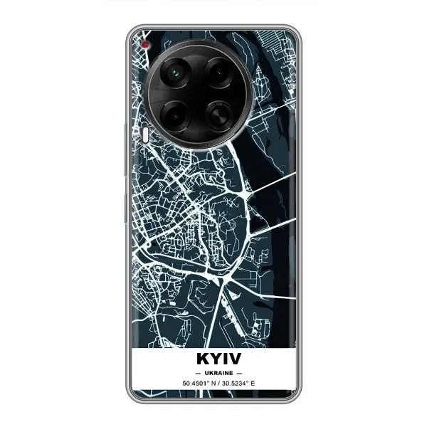 Чехол с принтом «Киев» для TECNO Camon 30 (CL6)