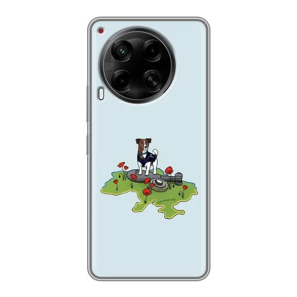 Чехол с принтом «Сапер Пес» для TECNO Camon 30 (CL6) Чехол с принтом «Сапер Пес» для TECNO Camon 30 (CL6)