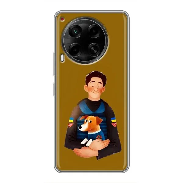 Чехол с принтом «ЗСУ Патрон» для TECNO Camon 30 (CL6) Чехол с принтом «ЗСУ Патрон» для TECNO Camon 30 (CL6)