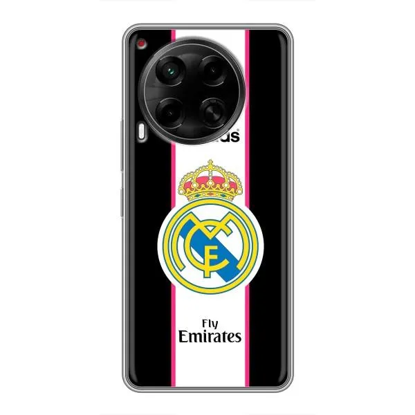 Чехол с принтом «Лого Real Madrid» для TECNO Camon 30 (CL6)