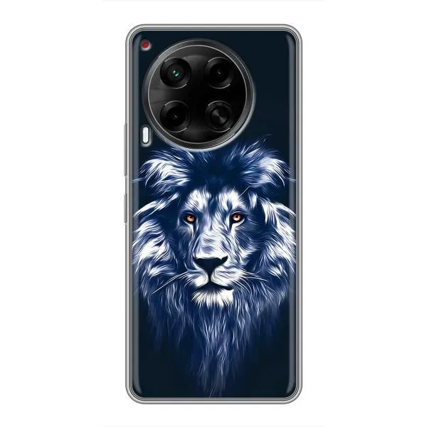 Чехол с принтом «Синий Лев» для TECNO Camon 30 (CL6)