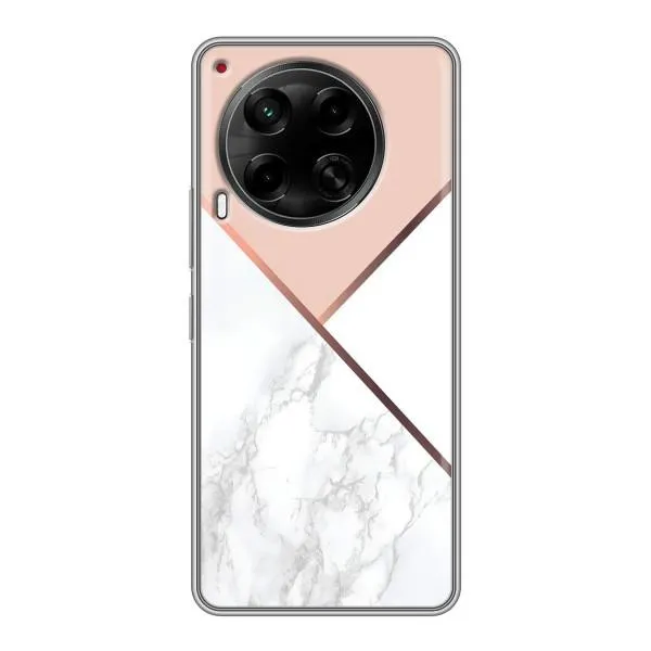 Чехол с принтом «Тройной мрамор» для TECNO Camon 30 (CL6)
