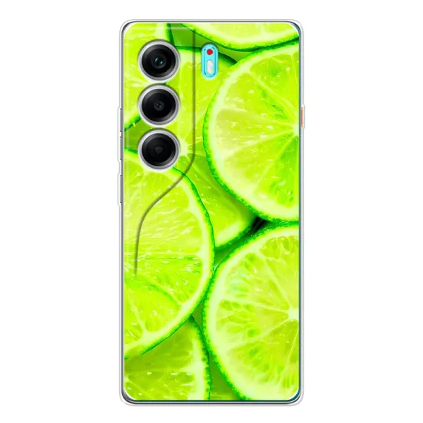 Чехол с принтом «Лайм» для TECNO Camon 40