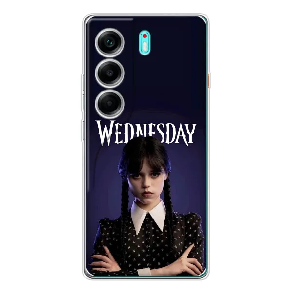 Чехол с принтом «Wednesday» для TECNO Camon 40 Чехол с принтом «Wednesday» для TECNO Camon 40