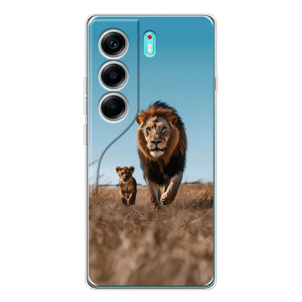 Чехол с принтом «Мусафа и Симба» для TECNO Camon 40