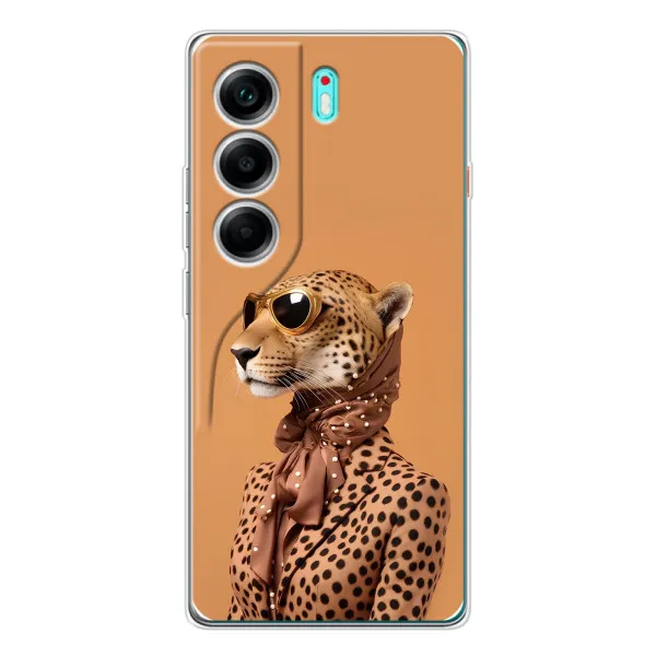 Чехол с принтом «Стильный леопард» для TECNO Camon 40