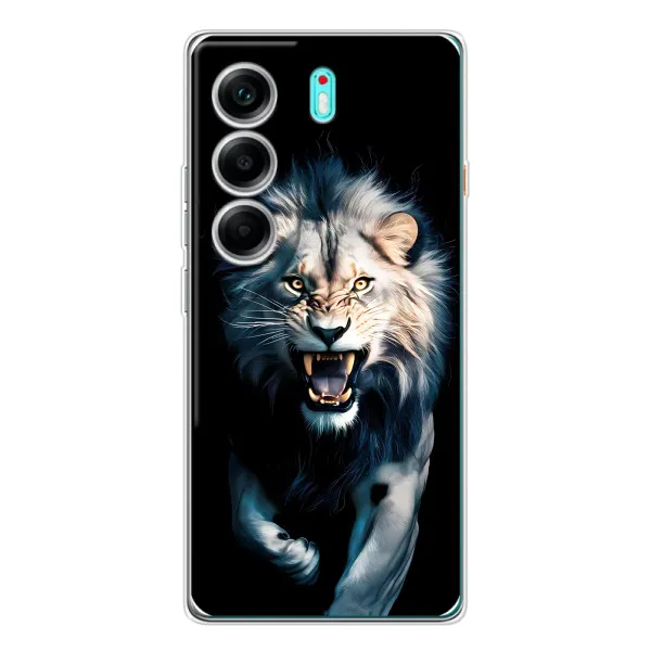 Чехол с принтом «Лев в темноте» для TECNO Camon 40 Чехол с принтом «Лев в темноте» для TECNO Camon 40