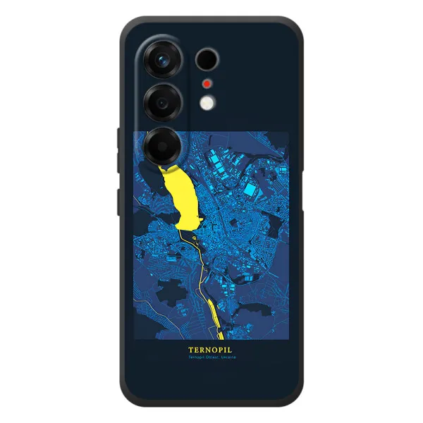 Чехол с принтом «Тернополь» для TECNO Camon 50