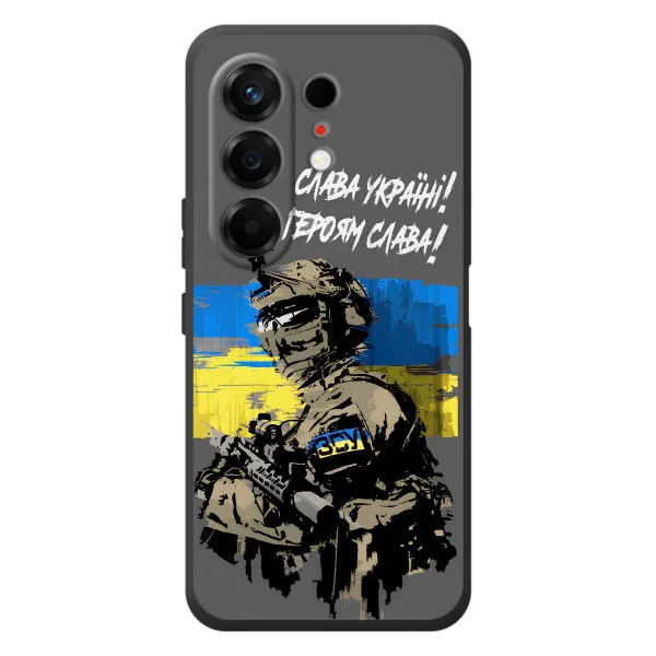 Чехол с принтом «Героям Слава» для TECNO Camon 50