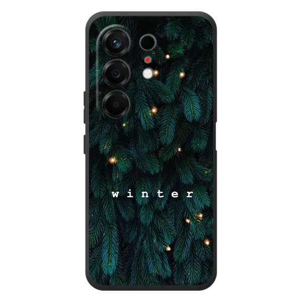 Чехол с принтом «Winter» для TECNO Camon 50