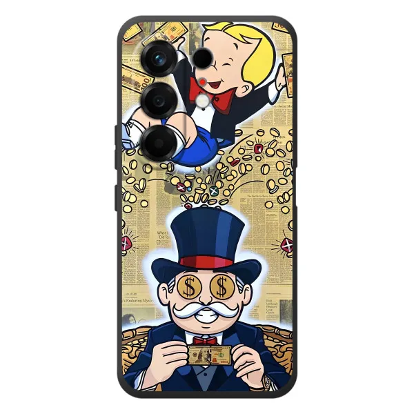Чехол с принтом «Монополия Мен» для TECNO Camon 50