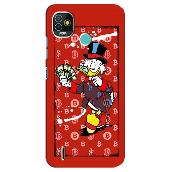 Чехол с принтом «Scrooge MagDag» для TECNO Pop 4 LTE