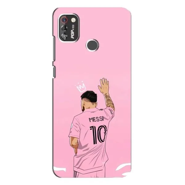 Чехол с принтом «Месси Маями» для TECNO POP 4 Pro