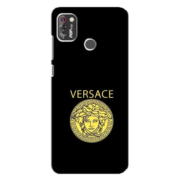 Чехол с принтом «Versace» для TECNO POP 4 Pro Чехол с принтом «Versace» для TECNO POP 4 Pro