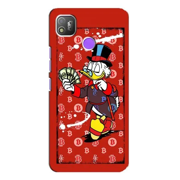 Чехол с принтом «Scrooge MagDag» для TECNO POP 4 Чехол с принтом «Scrooge MagDag» для TECNO POP 4