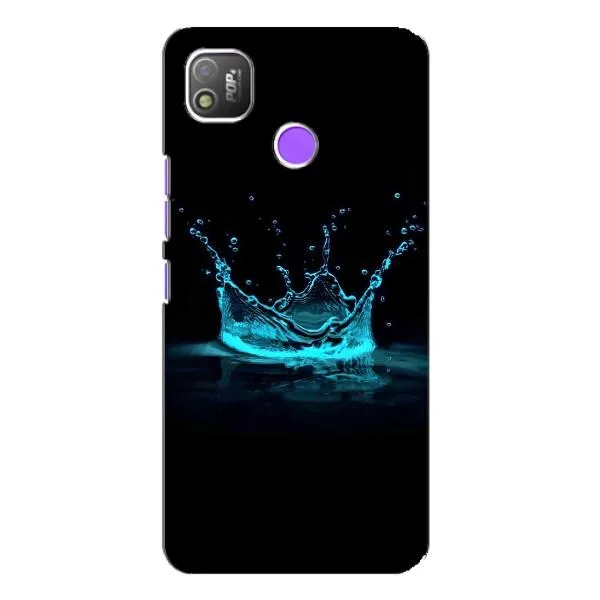 Чехол с принтом «Капля короны» для TECNO POP 4 Чехол с принтом «Капля короны» для TECNO POP 4