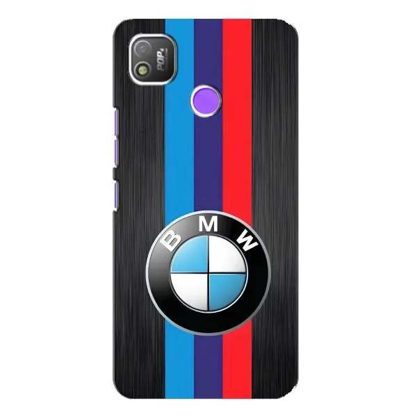 Чехол с принтом «Лого BMW» для TECNO POP 4