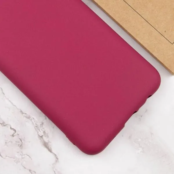 Чехол Silicone Cover Lakshmi (A) для TECNO POP 5 — Бордовый — фото 2 Чехол Silicone Cover Lakshmi (A) для TECNO POP 5 — Бордовый — фото 2