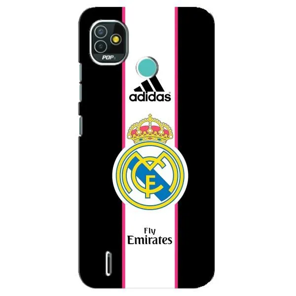 Чехол с принтом «Лого Real Madrid» для TECNO Pop 5 (BD2p) Чехол с принтом «Лого Real Madrid» для TECNO Pop 5 (BD2p)