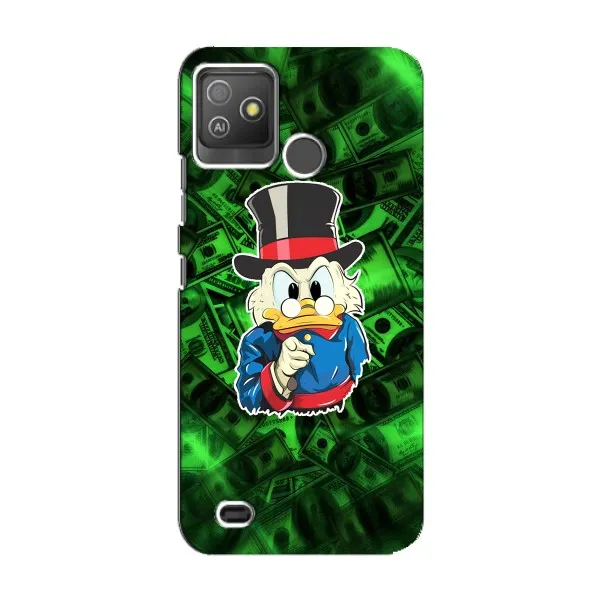 Чохол з принтом «Скрудж МакДак» для TECNO Pop 5 GO
