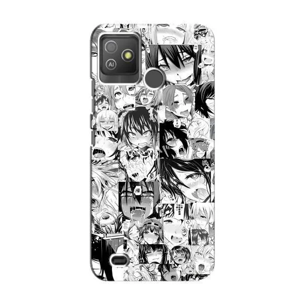 Чохол з принтом «Ahegao manga» для TECNO Pop 5 GO