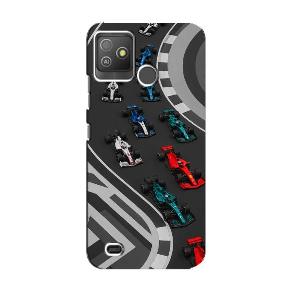 Чехол с принтом «Трасса Ф1» для TECNO Pop 5 GO Чехол с принтом «Трасса Ф1» для TECNO Pop 5 GO