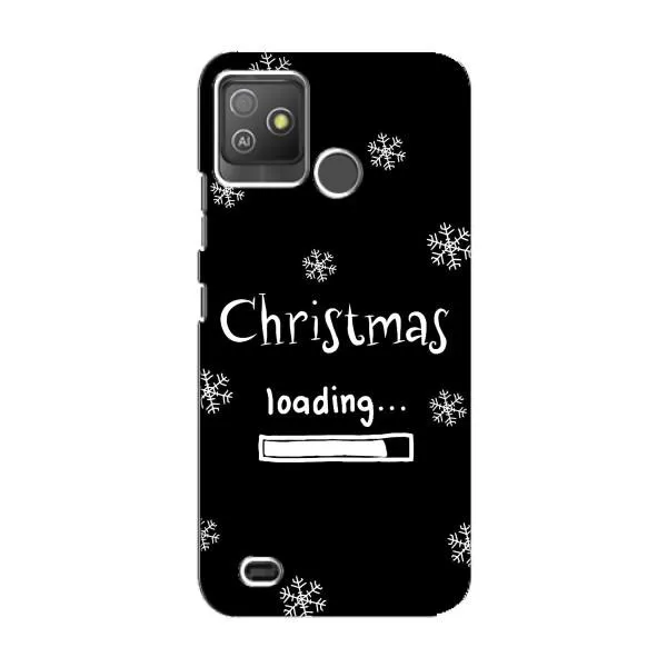 Чехол с принтом «Christmas loading» для TECNO Pop 5 GO Чехол с принтом «Christmas loading» для TECNO Pop 5 GO