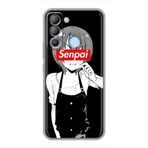 Чехол с принтом «Senpai» для TECNO Pop 5 LTE Чехол с принтом «Senpai» для TECNO Pop 5 LTE