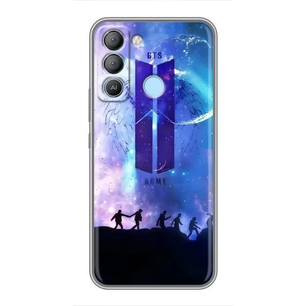 Чохол з принтом «Army BTS» для TECNO Pop 5 LTE Чохол з принтом «Army BTS» для TECNO Pop 5 LTE