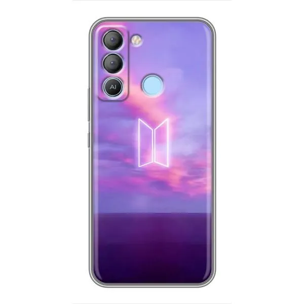 Чохол з принтом «BTS логотип» для TECNO Pop 5 LTE Чохол з принтом «BTS логотип» для TECNO Pop 5 LTE