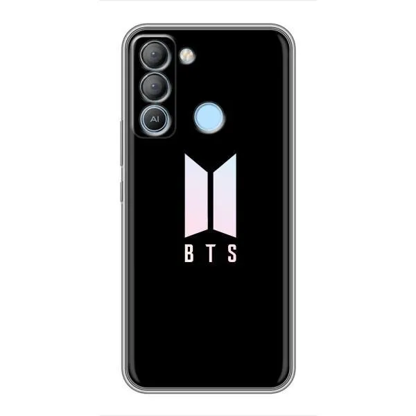 Чохол з принтом «Лого BTS» для TECNO Pop 5 LTE Чохол з принтом «Лого BTS» для TECNO Pop 5 LTE
