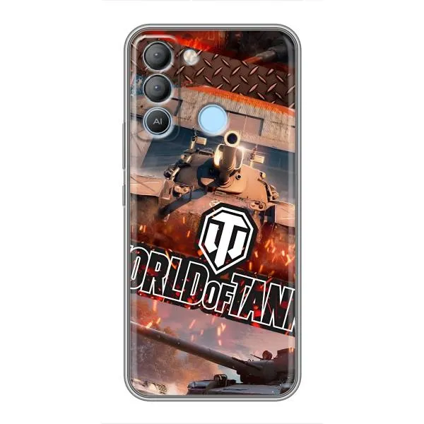Чехол с принтом «World of Tanks» для TECNO Pop 5 LTE Чехол с принтом «World of Tanks» для TECNO Pop 5 LTE