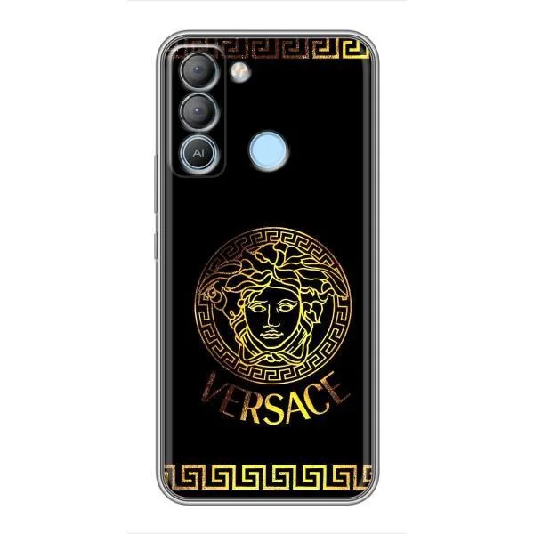 Чехол с принтом «Logo Versace» для TECNO Pop 5 LTE Чехол с принтом «Logo Versace» для TECNO Pop 5 LTE