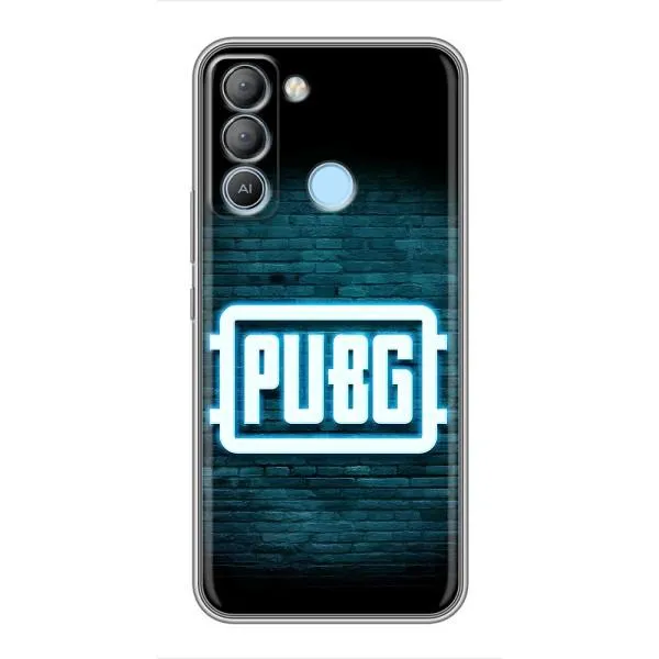 Чехол с принтом «Лого PUBG» для TECNO Pop 5 LTE