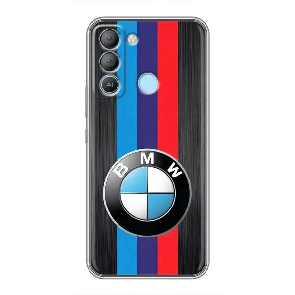 Чехол с принтом «Лого BMW» для TECNO Pop 5 LTE