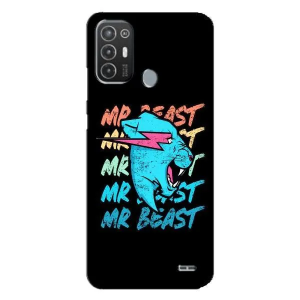 Чохол з принтом «logo Mr beast» для TECNO Pop 6 Pro (BE8) Чохол з принтом «logo Mr beast» для TECNO Pop 6 Pro (BE8)