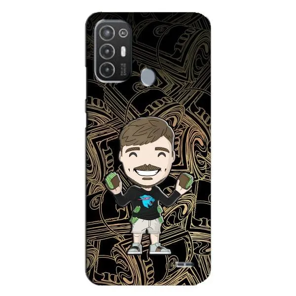 Чохол з принтом «Mister Beast» для TECNO Pop 6 Pro (BE8) Чохол з принтом «Mister Beast» для TECNO Pop 6 Pro (BE8)