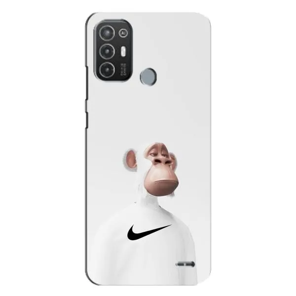 Чехол с принтом «обезьяна NFT Nike» для TECNO Pop 6 Pro (BE8)