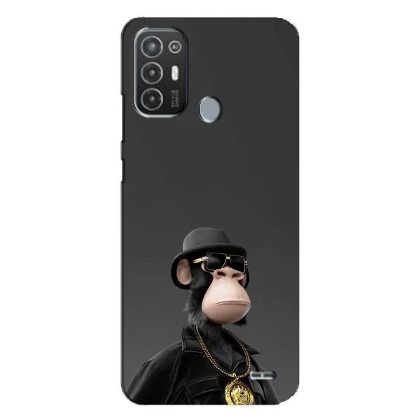 Чехол с принтом «Обезьяна NFT» для TECNO Pop 6 Pro (BE8)
