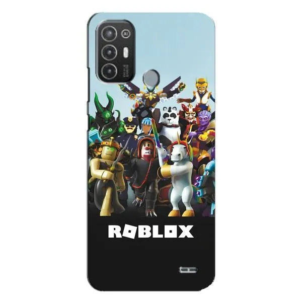 Чехол с принтом «ROBLEX» для TECNO Pop 6 Pro (BE8)
