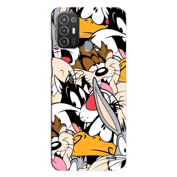 Чехол с принтом «Looney Tunes» для TECNO Pop 6 Pro (BE8)