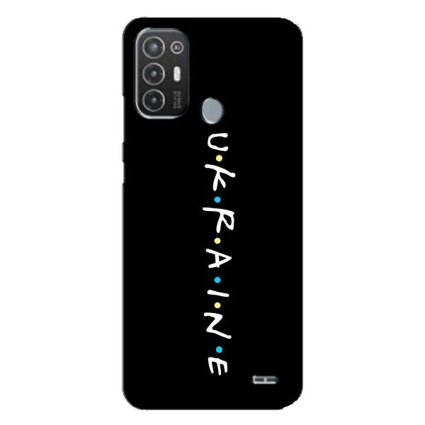 Чехол с принтом «ukraine» для TECNO Pop 6 Pro (BE8)