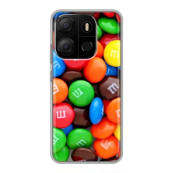 Чохол з принтом «MM's» для TECNO Pop 7 Pro