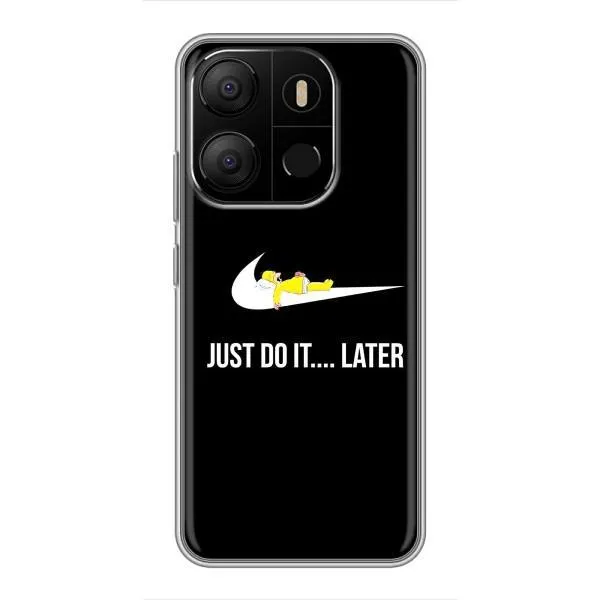 Чехол с принтом «Гомер Later» для TECNO Pop 7 Pro