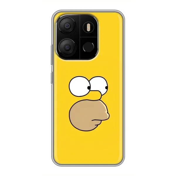 Чехол с принтом «Гомер» для TECNO Pop 7 Pro