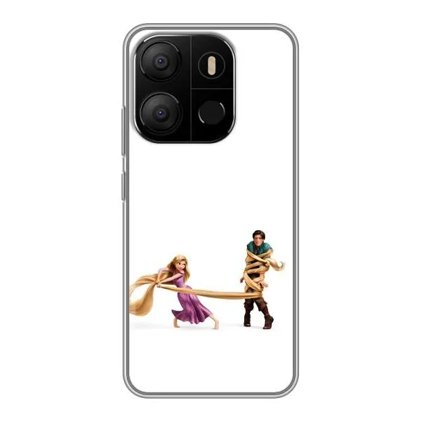 Чехол с принтом «Рапунцель и Флин» для TECNO Pop 7 Pro Чехол с принтом «Рапунцель и Флин» для TECNO Pop 7 Pro