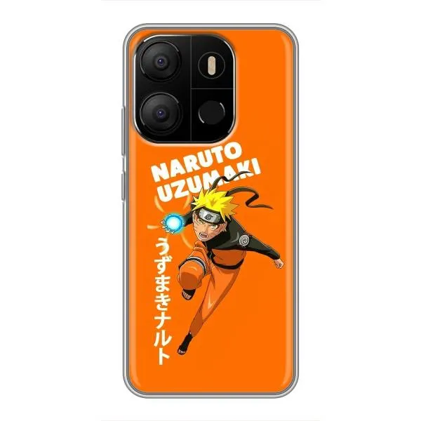 Чехол с принтом «Наруто узумаки» для TECNO Pop 7 Pro