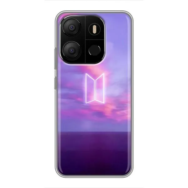 Чехол с принтом «BTS логотип» для TECNO Pop 7