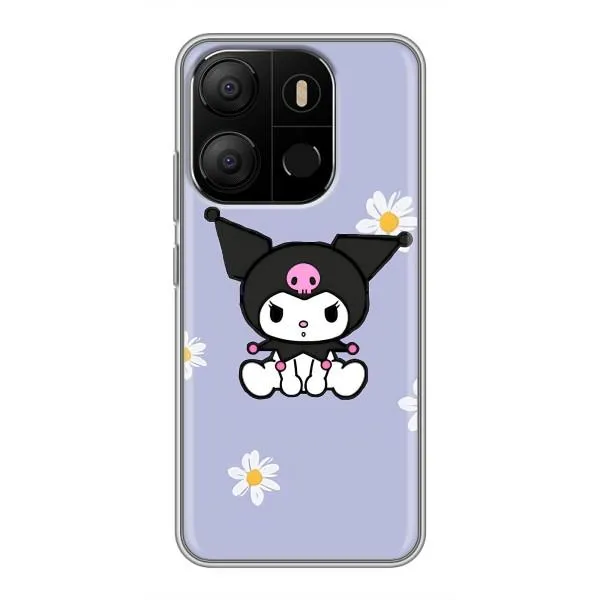 Чехол с принтом «Куроми в цветах» для TECNO Pop 7 Чехол с принтом «Куроми в цветах» для TECNO Pop 7