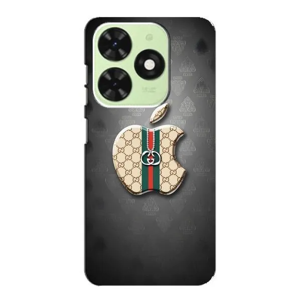 Чехол с принтом «Apple gucci» для TECNO Pop 8 Чехол с принтом «Apple gucci» для TECNO Pop 8